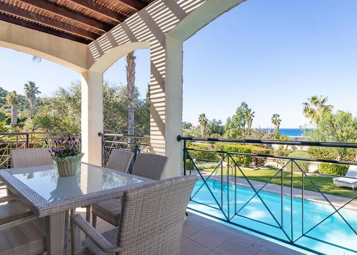 Lavanda - Elegant 3br Retreat With Private Pool & Garden Semesterbostad Polis